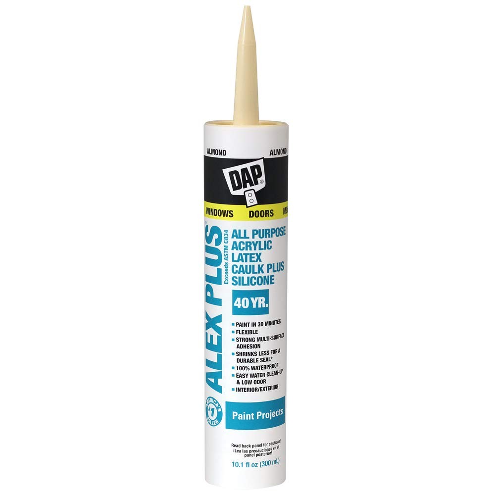 10 oz. Almond Acrylic Latex Caulking #18130