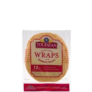 TOUFAYAN WRAPS TOMATO BASIL 10oz