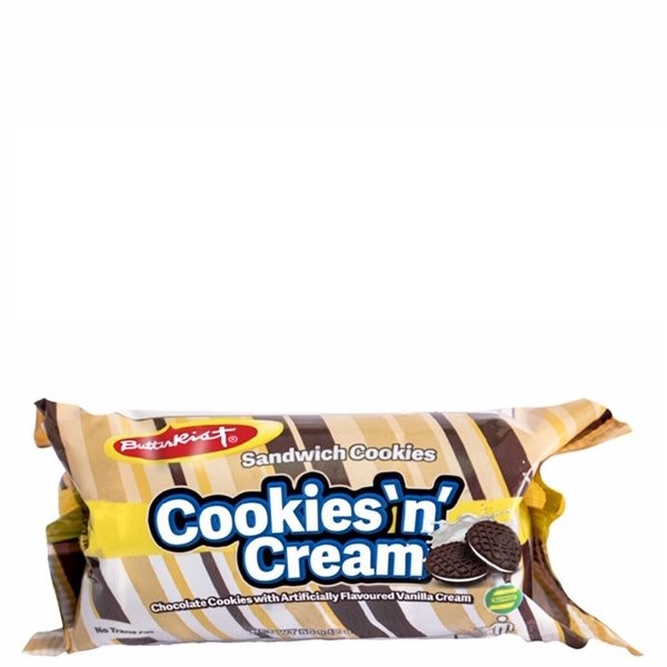 BUTTERKIST SANDWICH COOKIES N CREAM 55g