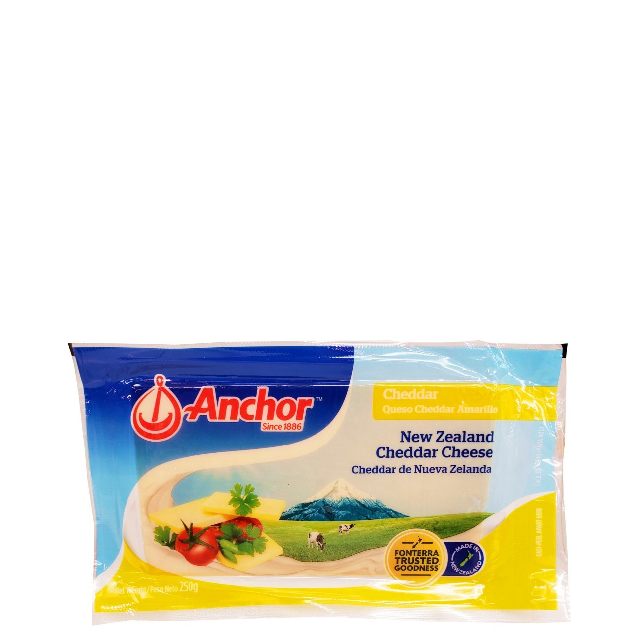 ANCHOR CHEDDAR YELLOW 250g
