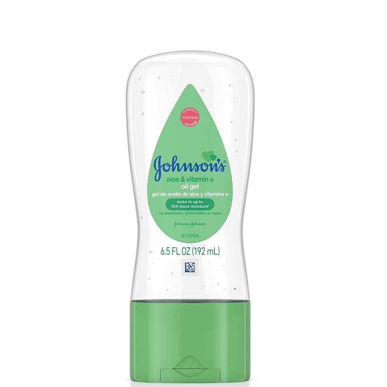 JOHNSONS BABY OIL GELL 6.5oz