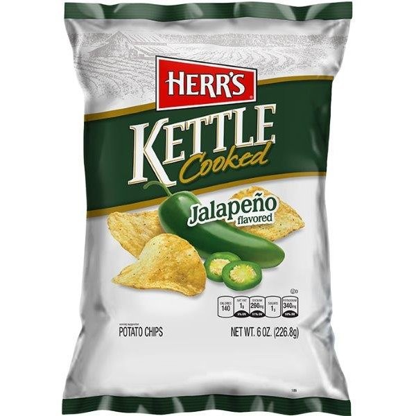 HERRS KETTLE JALAPENO 6oz