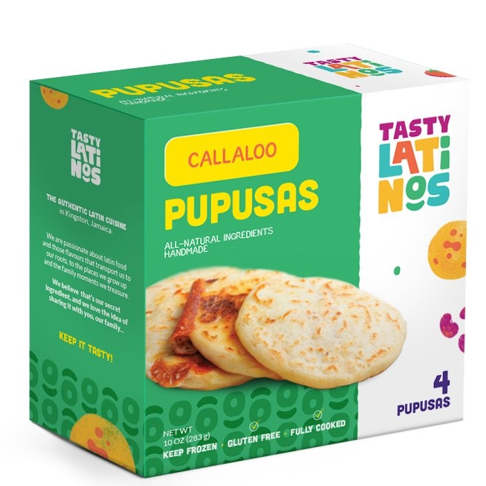 TASTY LATIN PUPUSAS CALLALOO 4s