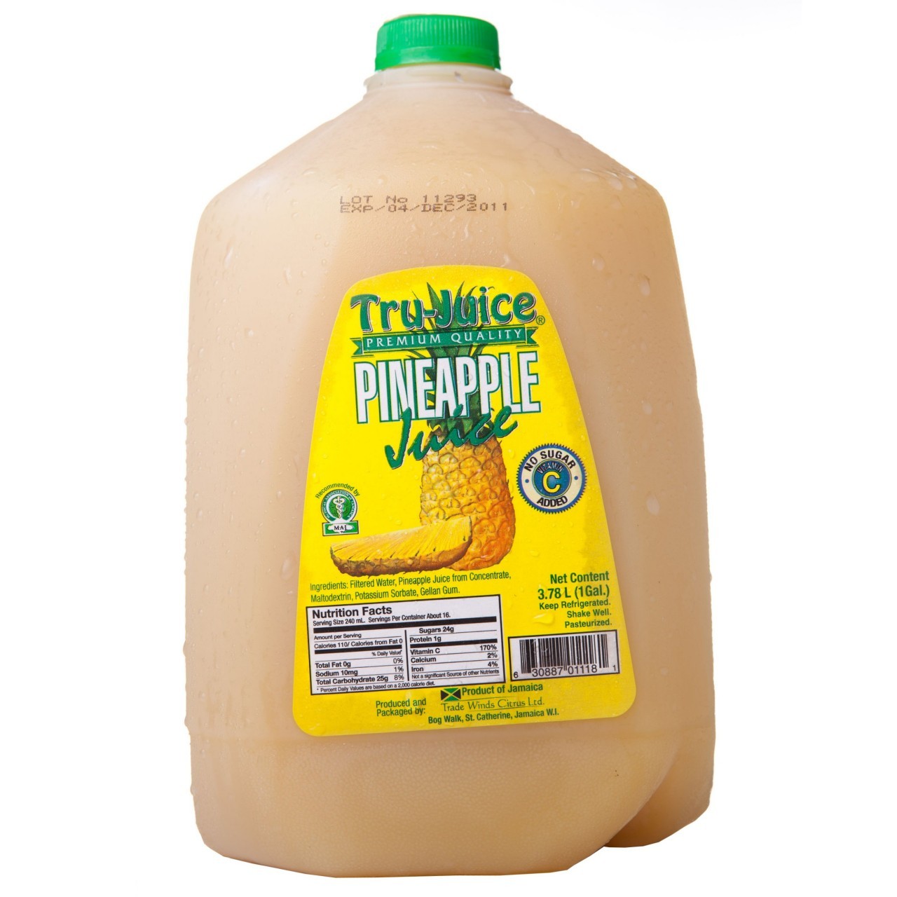TRU-JUICE PINEAPPLE NSA 3.78L
