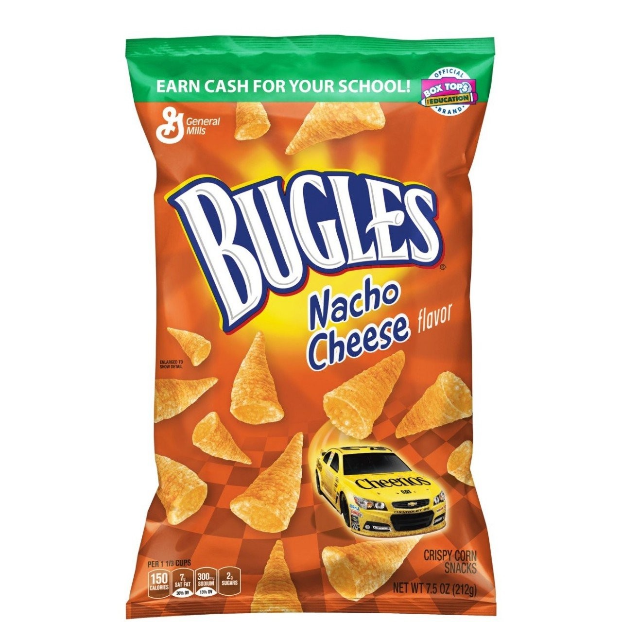 BUGLES NACHO 212g