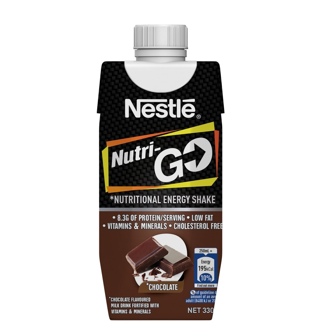 NUTRIGO CHOCOLATE SHAKE 330ml