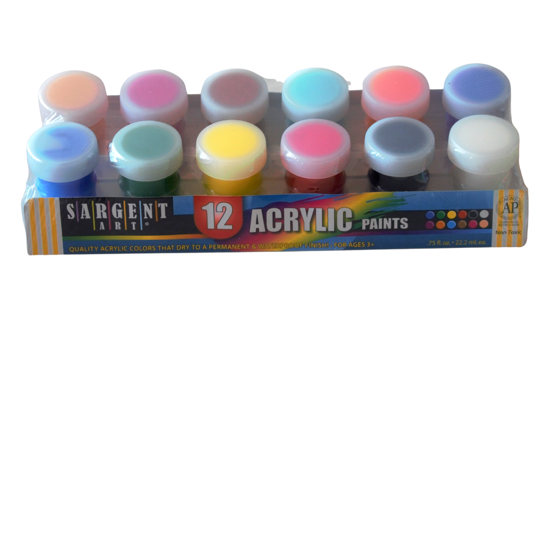 Sargent Art 12 Acrylic Paints