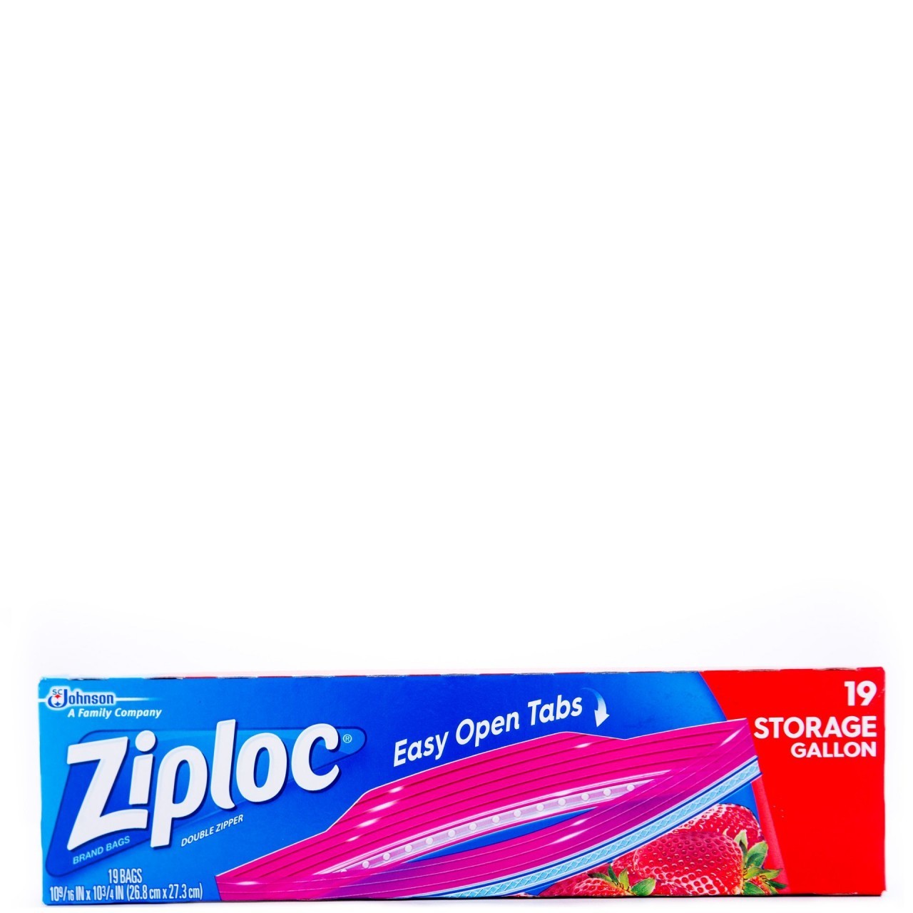 ZIPLOC STORAGE BAGS GAL 19s