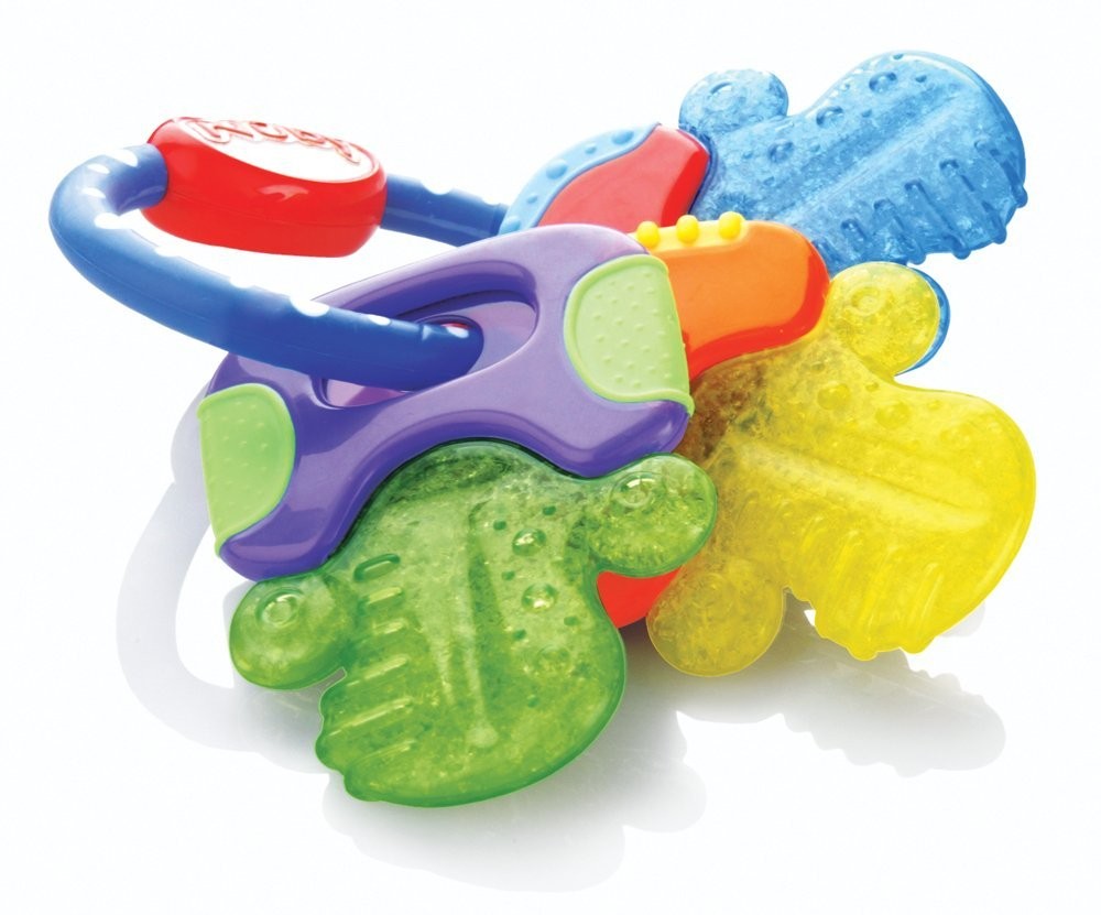 Nuby Icybite Hard/Soft Teething Keys