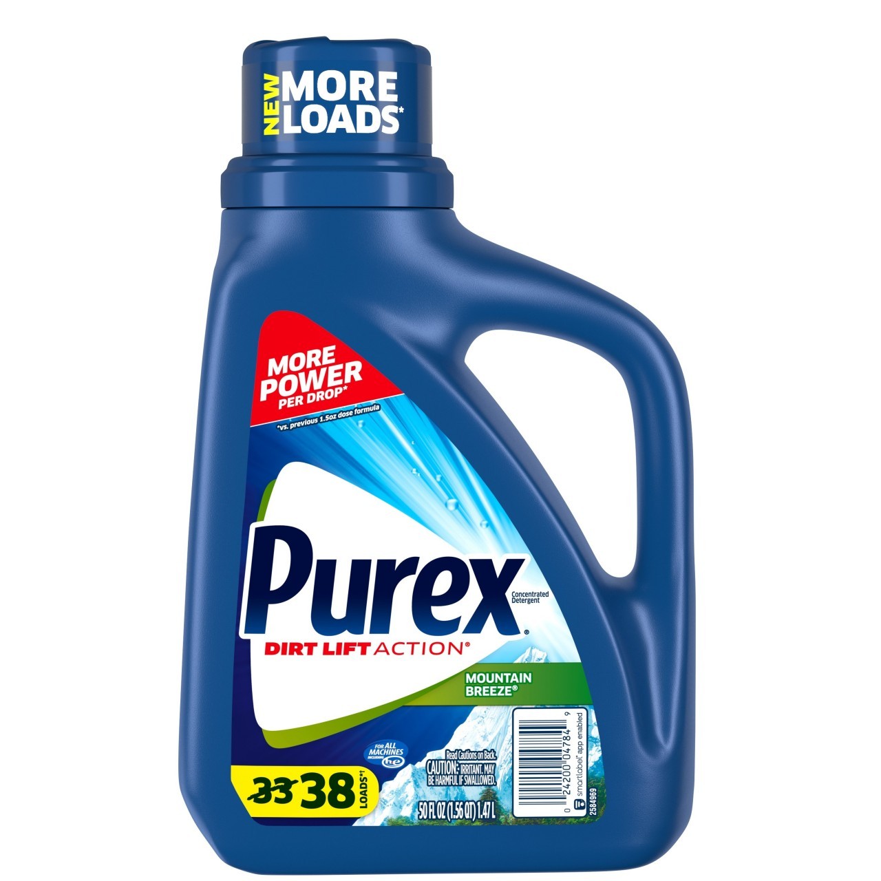 PUREX DETERGENT UCL MOUNTAIN BREEZE 50oz