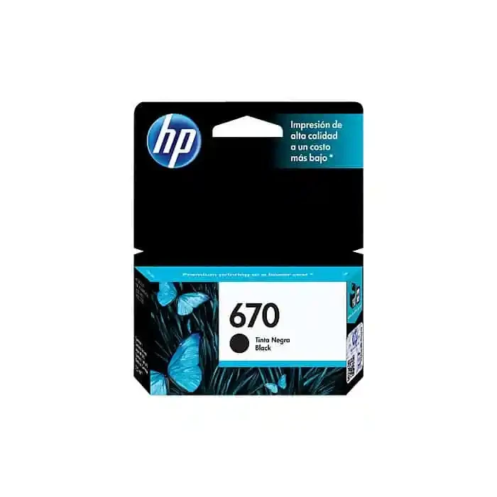 HP 670 - 14 ml - Black