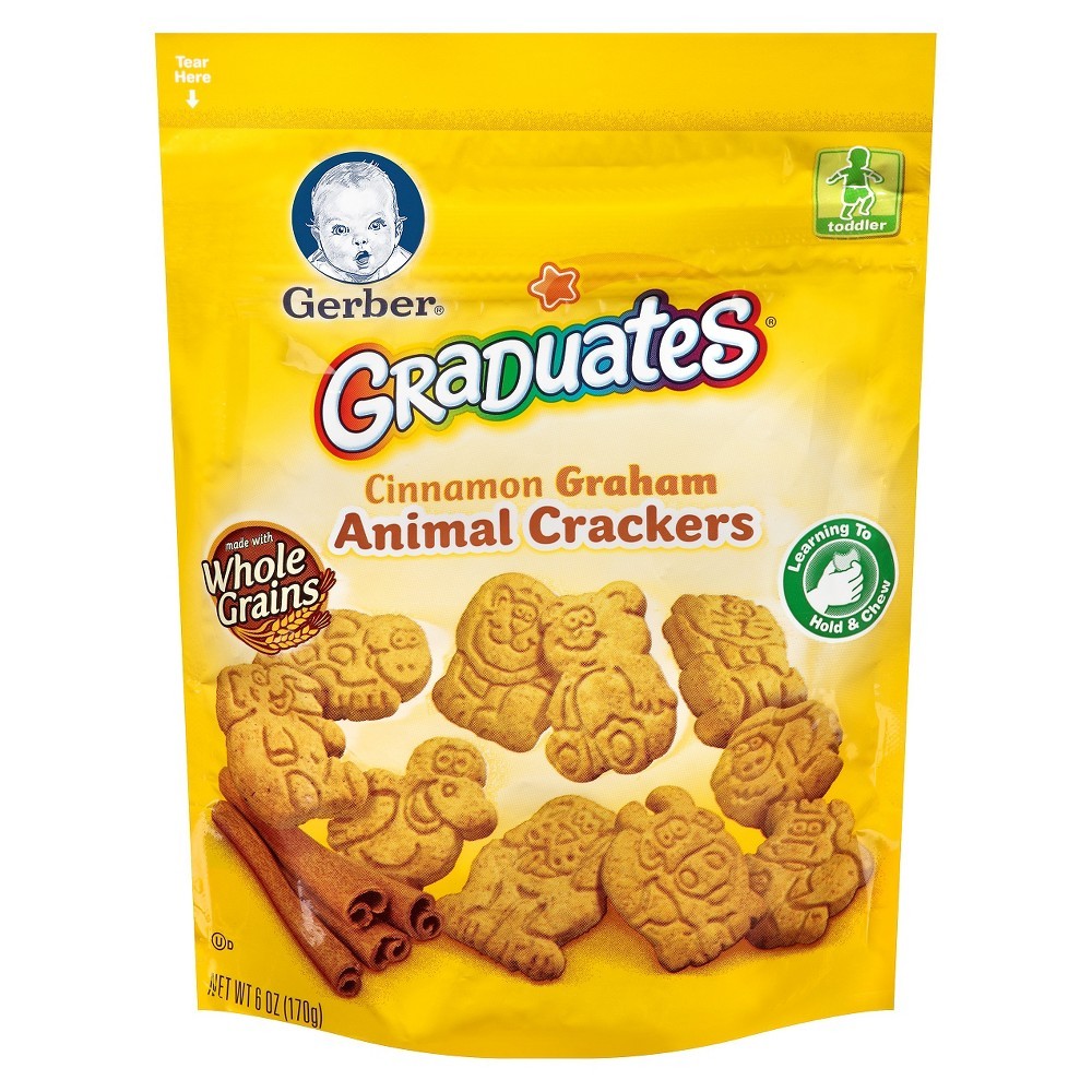 GERBER GRAD ANIMAL CRACKERS 6oz