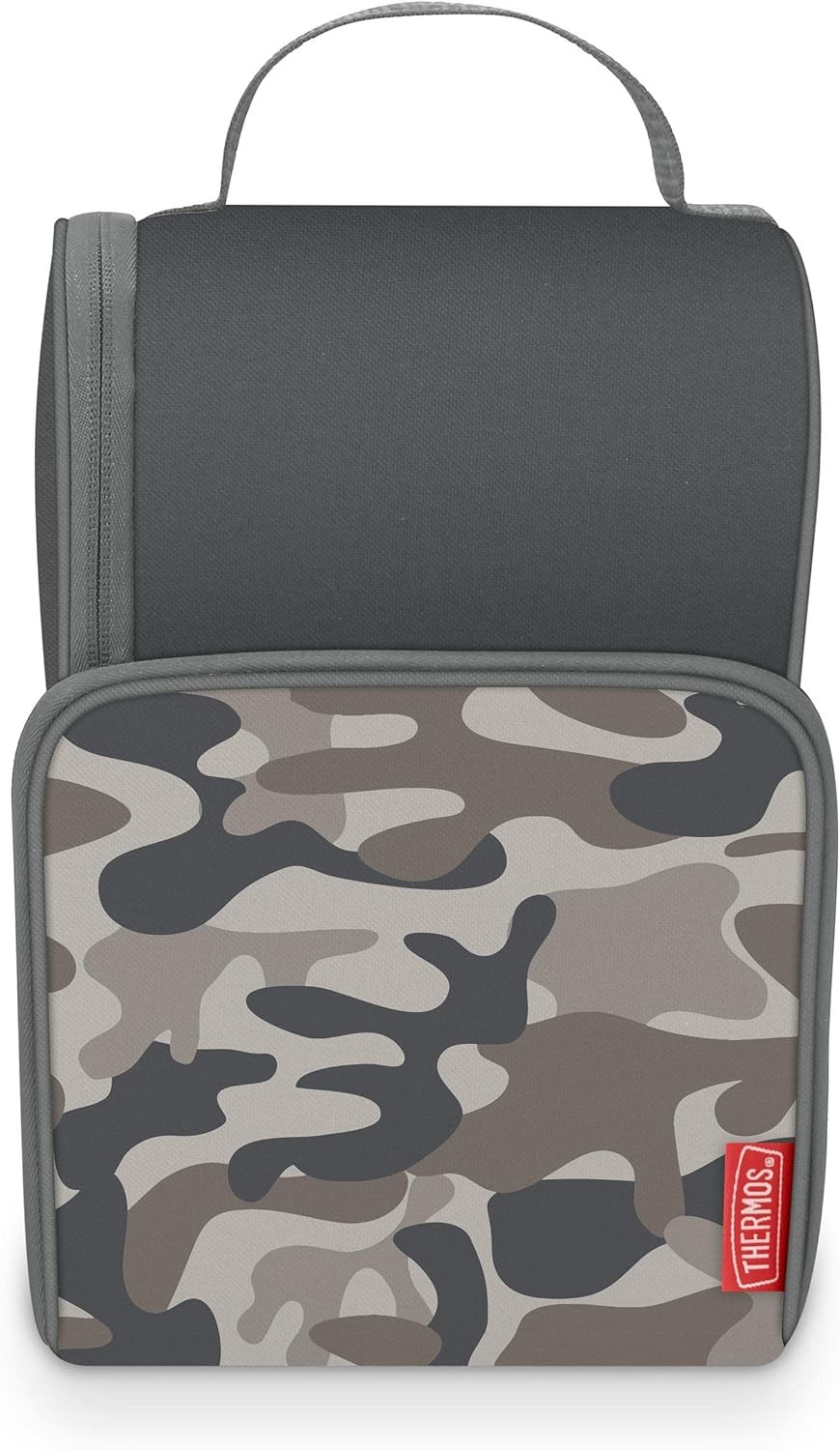 Thermos Gray Camo Dual Lunch Bag