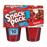 SNACK PACK GEL CHERRY SF 368g