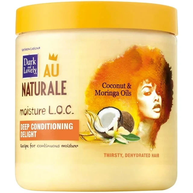 Dark & Lovely Au Naturale Moisture L.O.C. Deep Conditioning Delight, 14.4 Oz