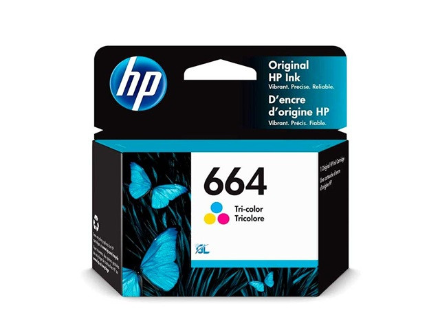 HP - Ink cartridge - Tricolor - 664