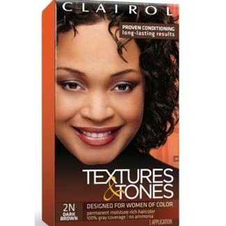 CLAIROL TEXT&TONES DARK BROWN 2-N