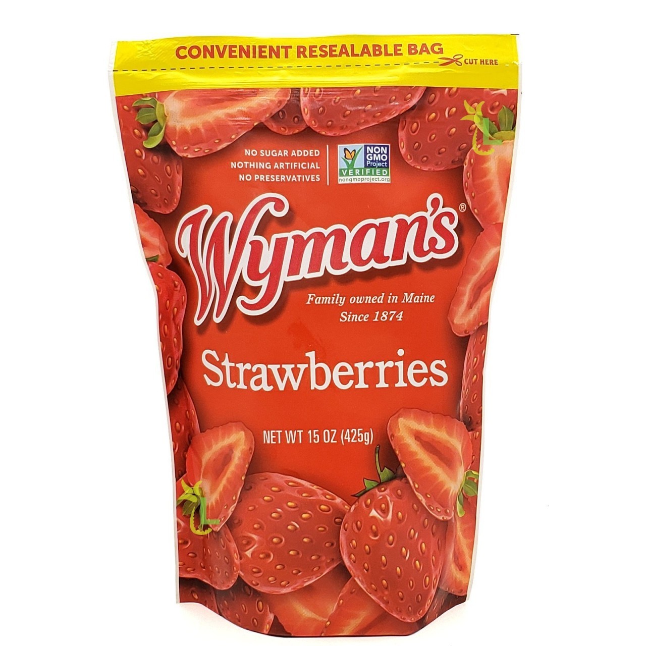 WYMANS STRAWBERRIES 15oz