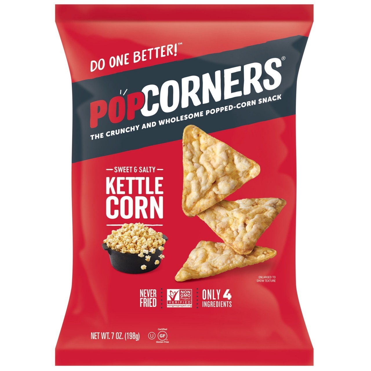 POPCORNERS KETTLE CORN 7oz