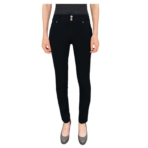 Leo & Nicole Women Black Trousers
