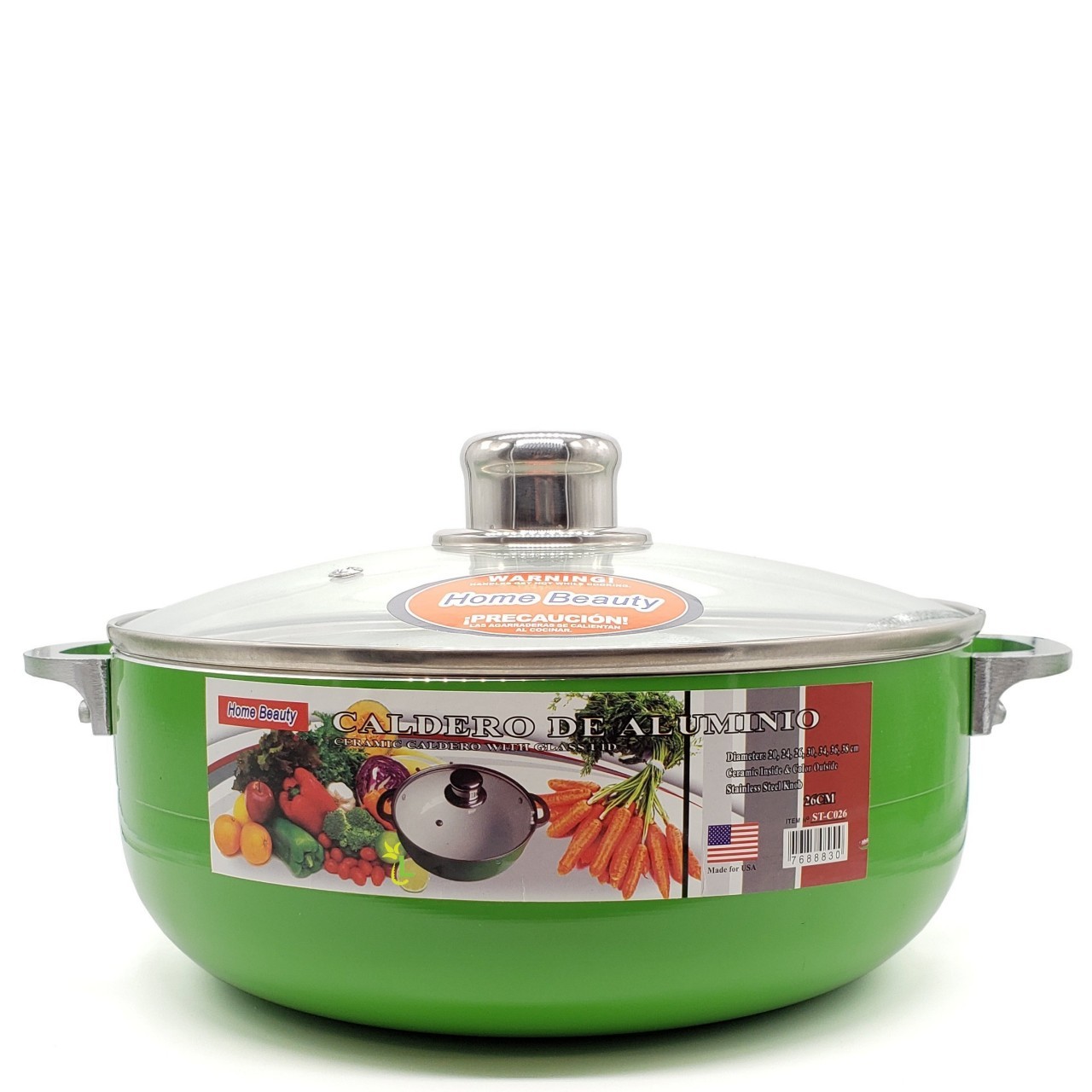 HOME BEAUTY ALUMINUM POT 26cm