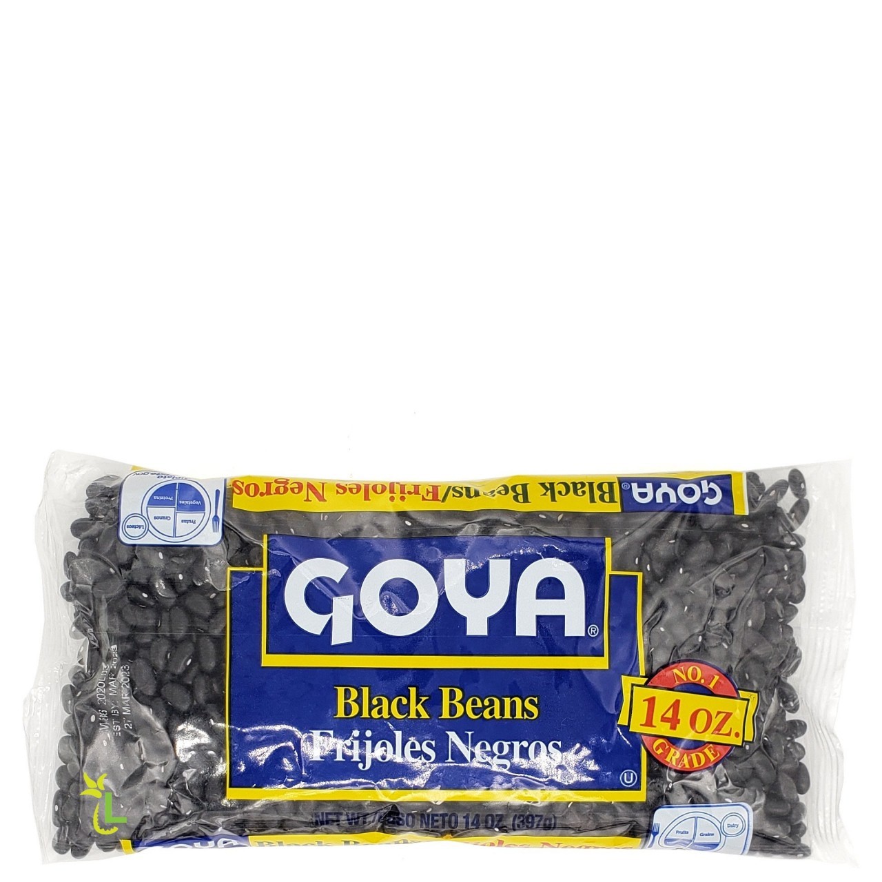 GOYA DRY BEANS BLACK 14oz