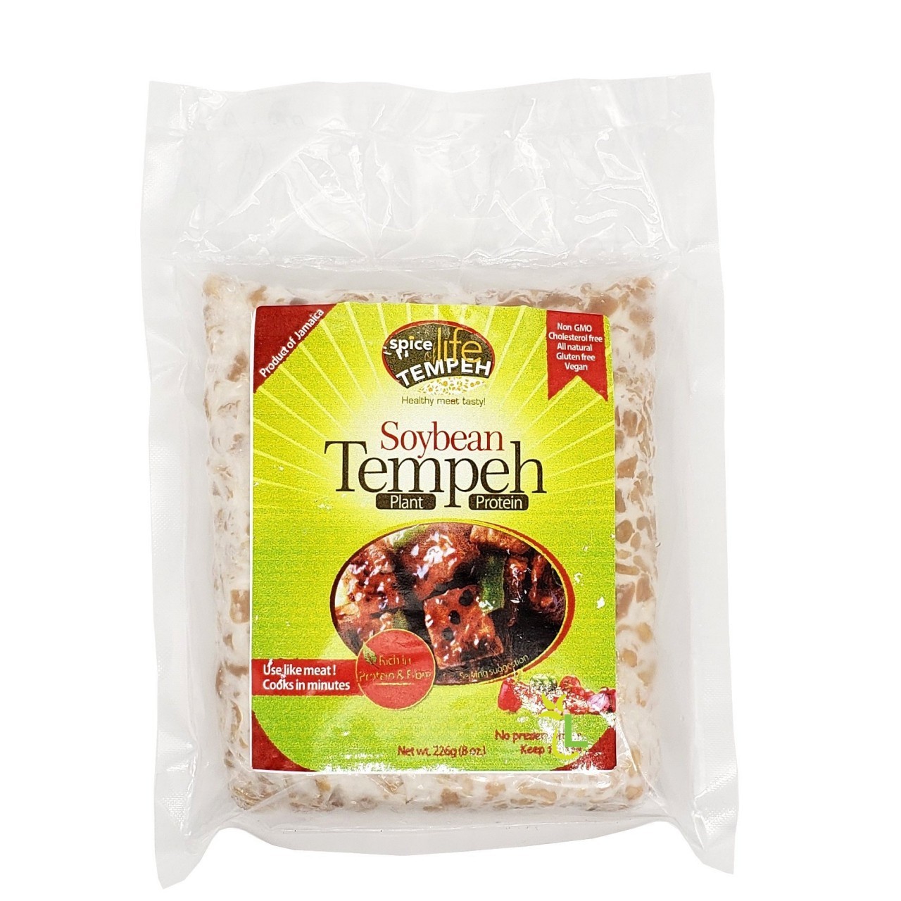 SPICE OF LIFE TEMPEH SOYBEAN 8oz