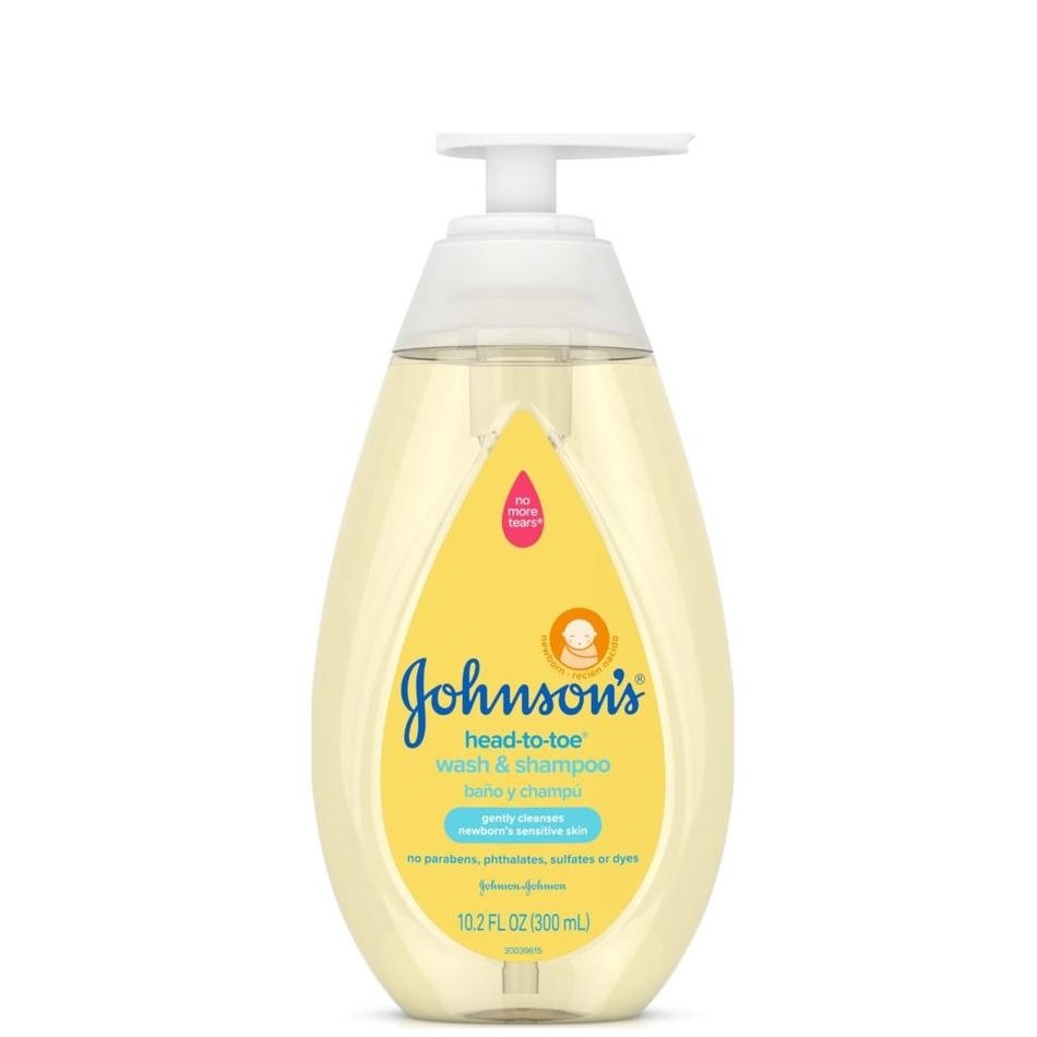 JOHNSONS BABY WASH HEAD-TO-TOE 10.2oz