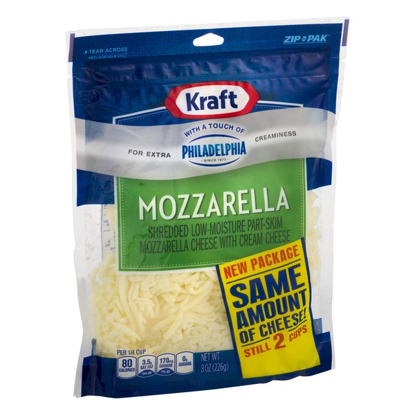 KRAFT MOZZARELLA SHRED 8oz