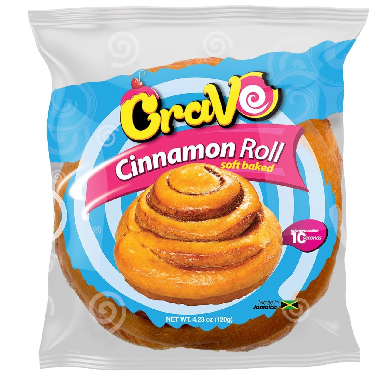 CRAVE CINNAMON ROLL 120g