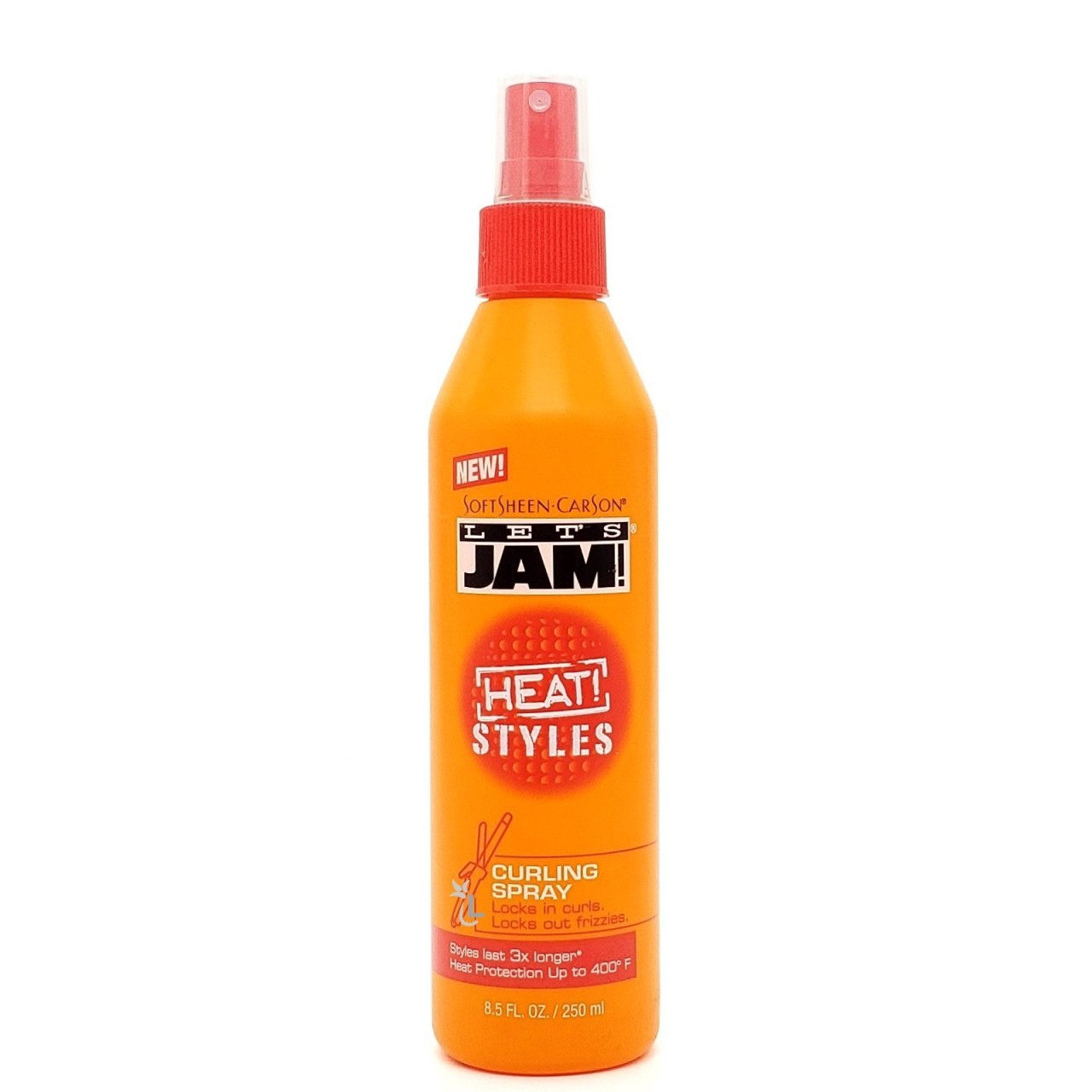 LETS JAM HEAT STYLES CURL SPRAY 8.5oz
