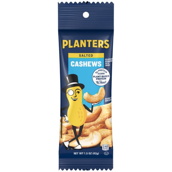 PLANTERS CASHEWS SALTED 42g