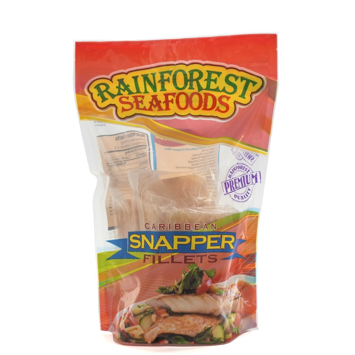 RAINFOREST SNAPPER CARIB FILLET 454g