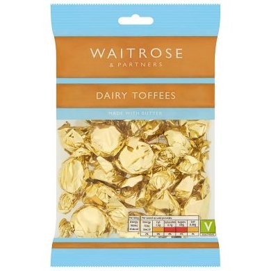 WAITROSE DAIRY TOFFEE 200g