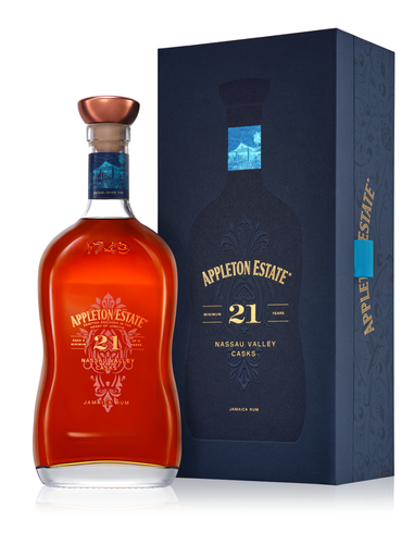 Appleton Estate Nassau Valley Casks 21 Year Old Rum 750 ml