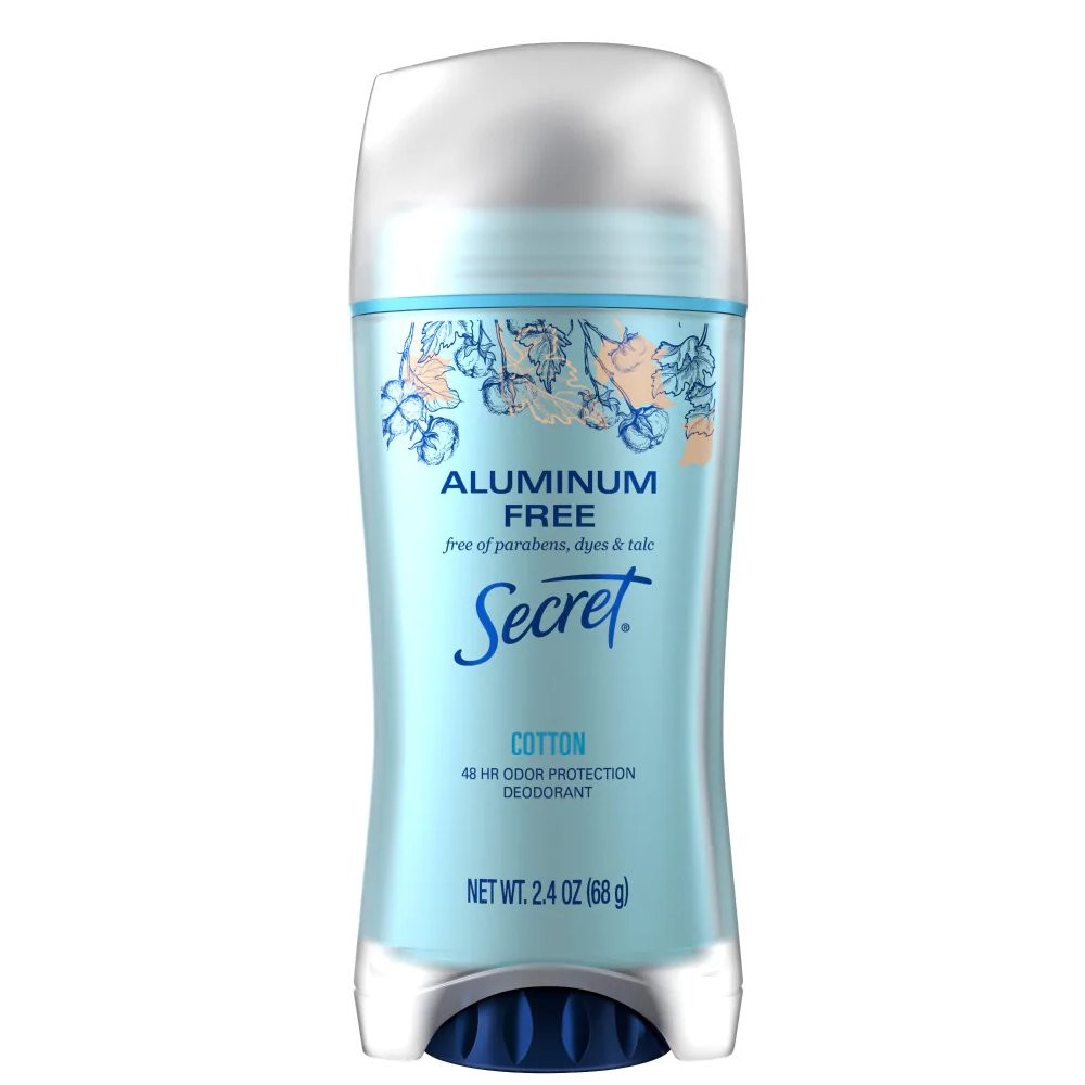 SECRET ALUMINUM FREE COTTON 2.4oz