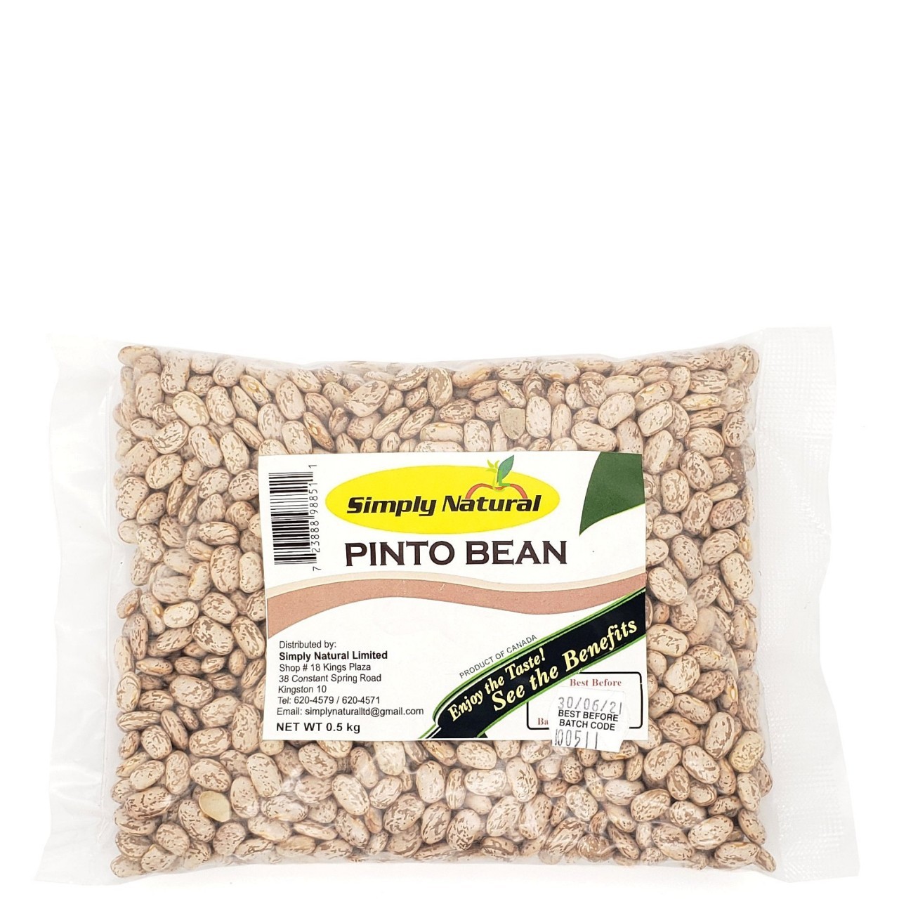 SIMPLY NATURAL PINTO BEAN 0.5kg