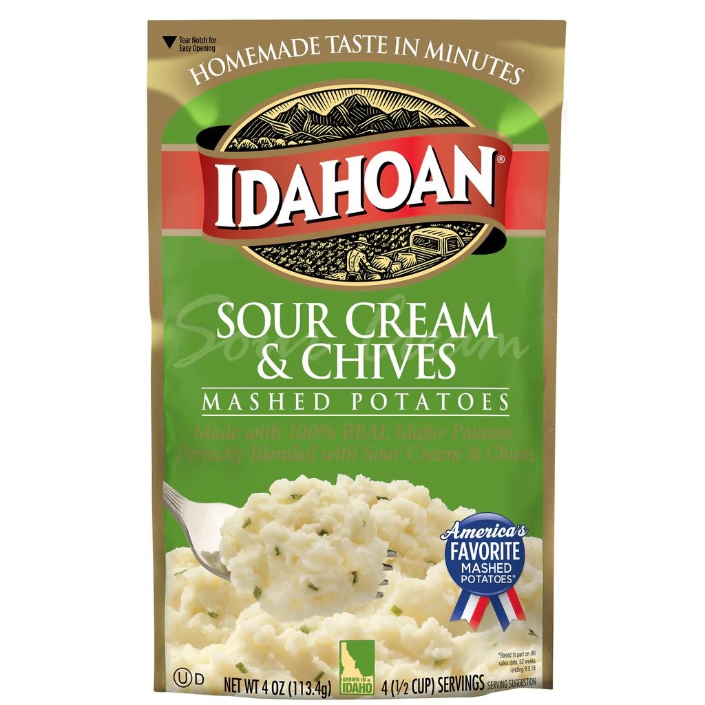 IDAHOAN MASHED POTATO SOUR CRM CHIVE 4oz