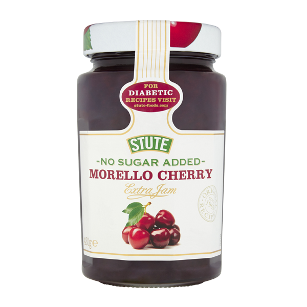 STUTE DIAB JAM CHERRY 430g