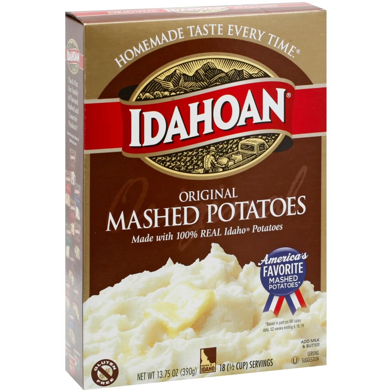 IDAHOAN MASHED POTATO ORIGINAL 13.75oz