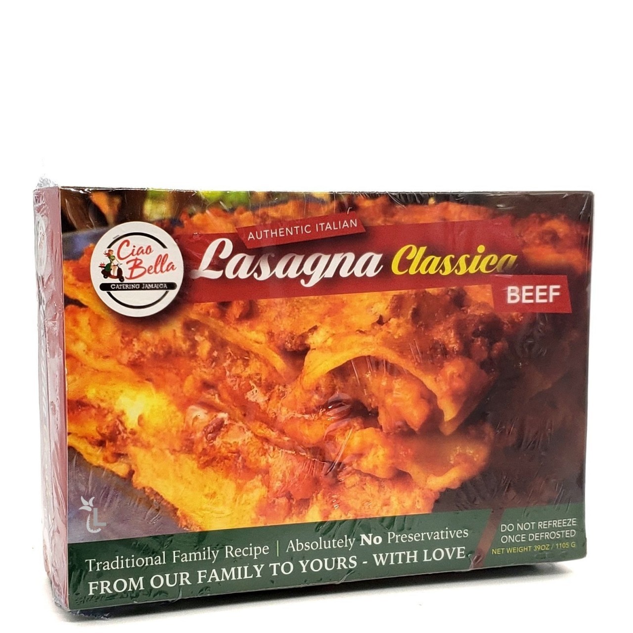 CIAO BELLA LASAGNA CLASSICA BEEF 39oz