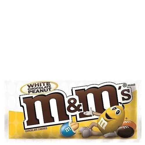 M&M WHITE CHOCOLATE PEANUT 1.36oz