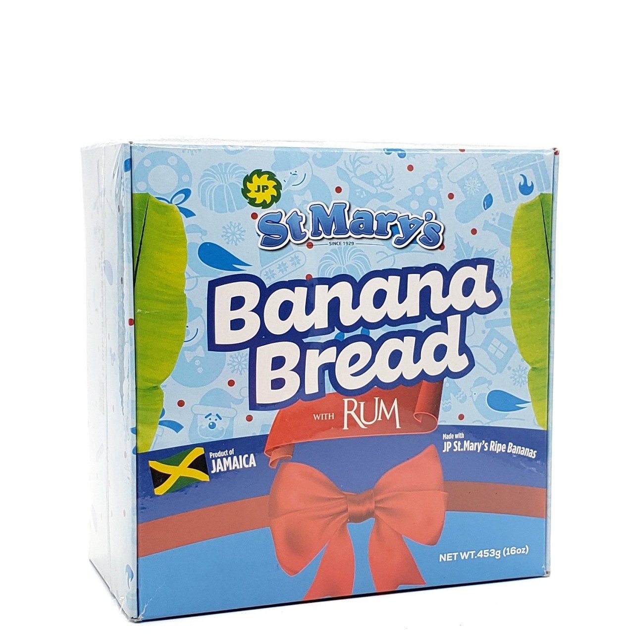 ST MARYS BANANA BREAD WITH RUM 453g