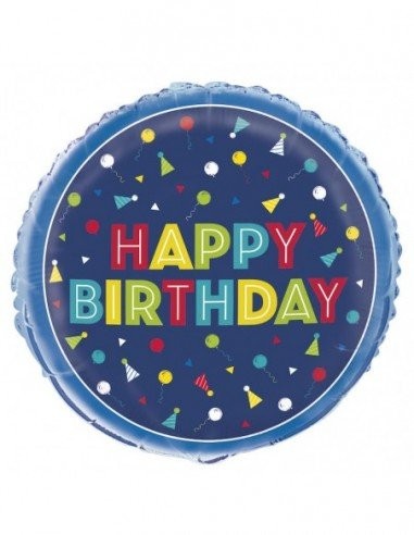 74747 – 18″ PEPPY BIRTHDAY BALLOON