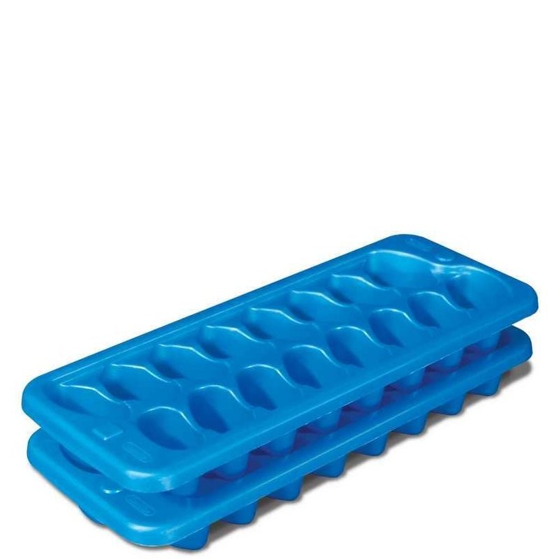 STERILITE ICE CUBE TRAY STACKING 2pk