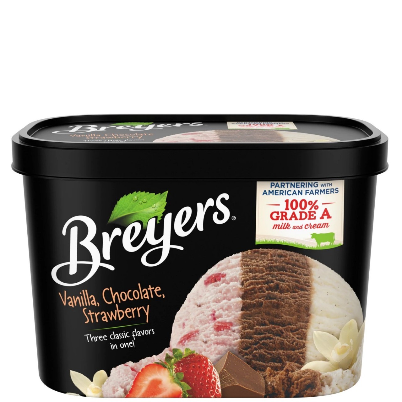 BREYERS VAN CHOCOLATE STRAWBERRY 1.41L