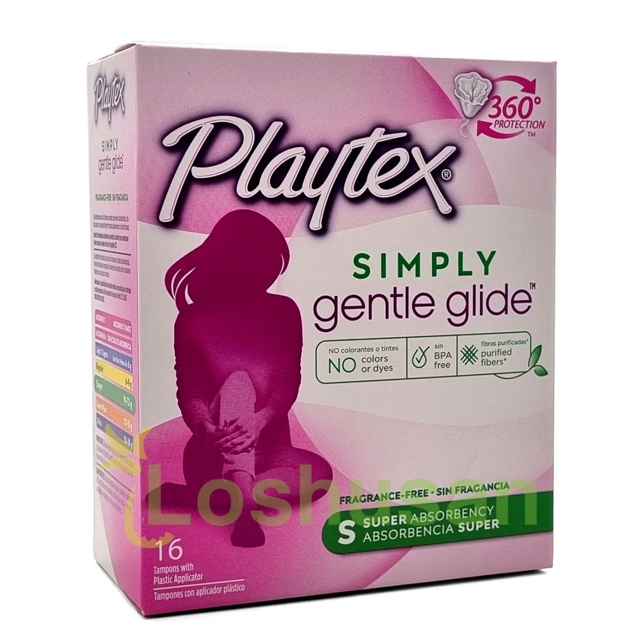 PLAYTEX TAMPON G/G SIMPLY SUPER 16s