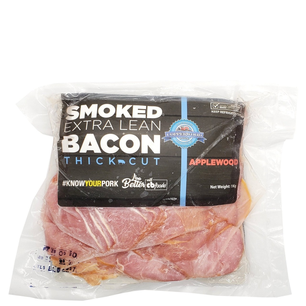COPPERWOOD T/C SMKD BACON 1kg