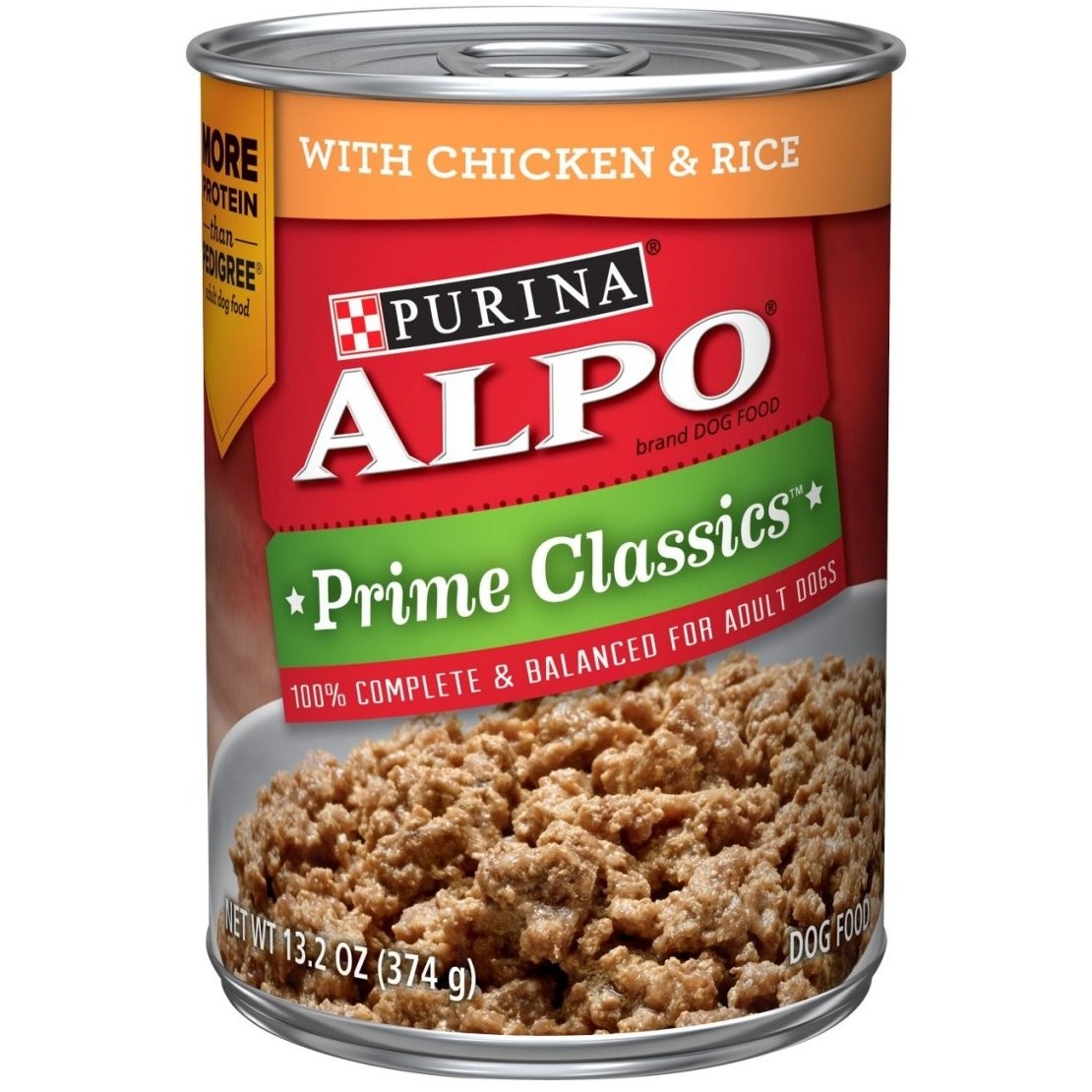 ALPO PRIME CLASSIC CHICKEN & RICE 374g