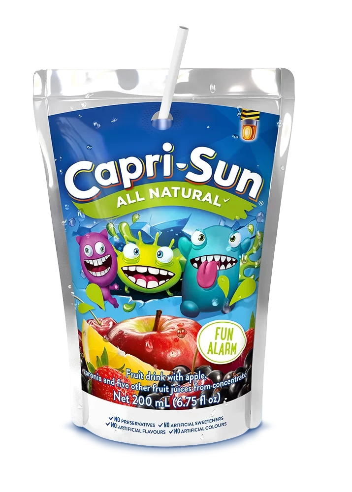 CAPRI-SUN ASSRT POUCH 200ML